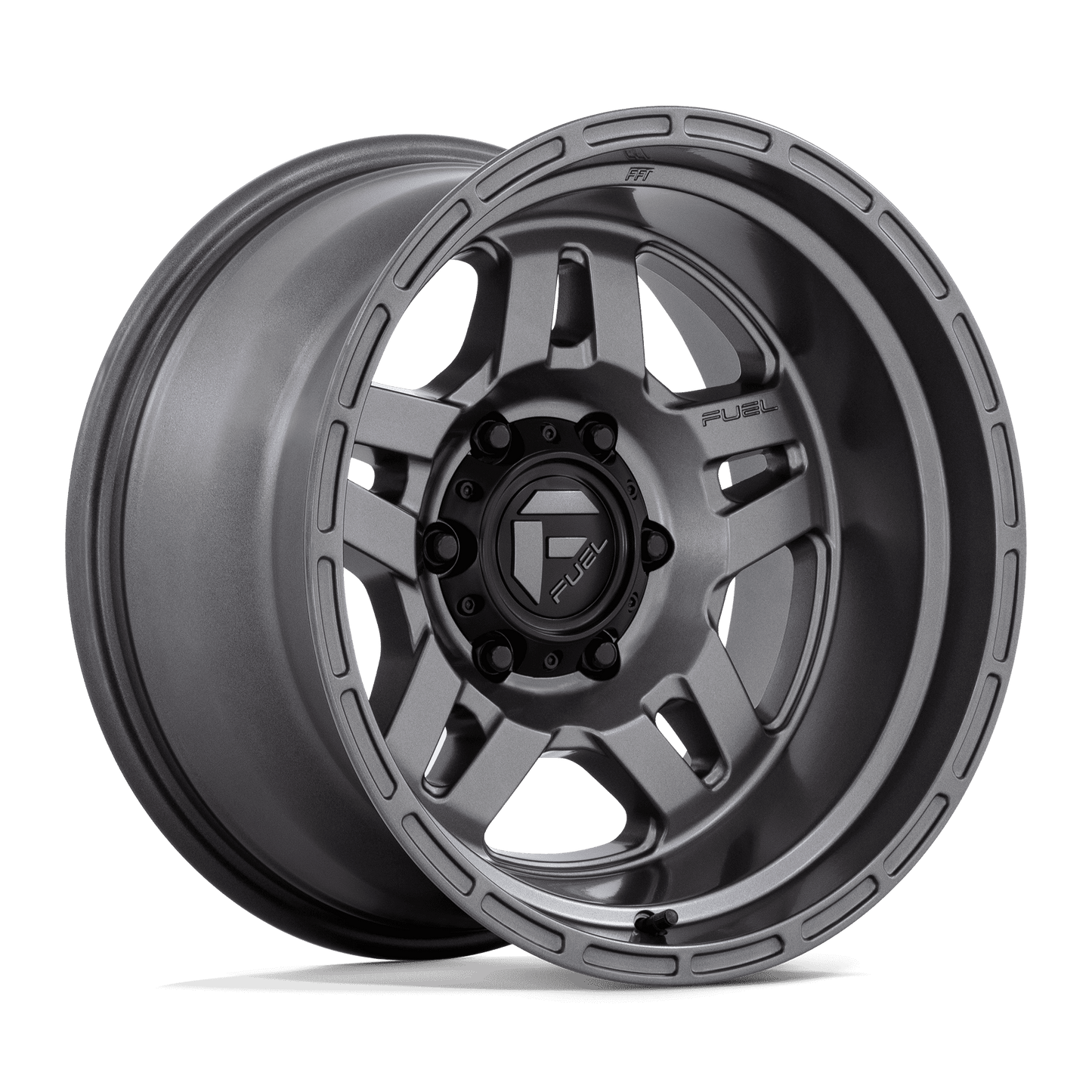 Fuel 1PC D801 OXIDE MATTE GUNMETAL 17X9