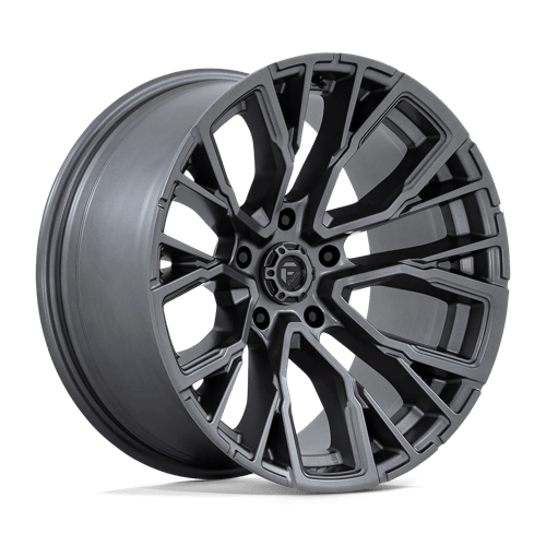 Fuel 1PC D848 REBAR MATTE GUNMETAL 20X10