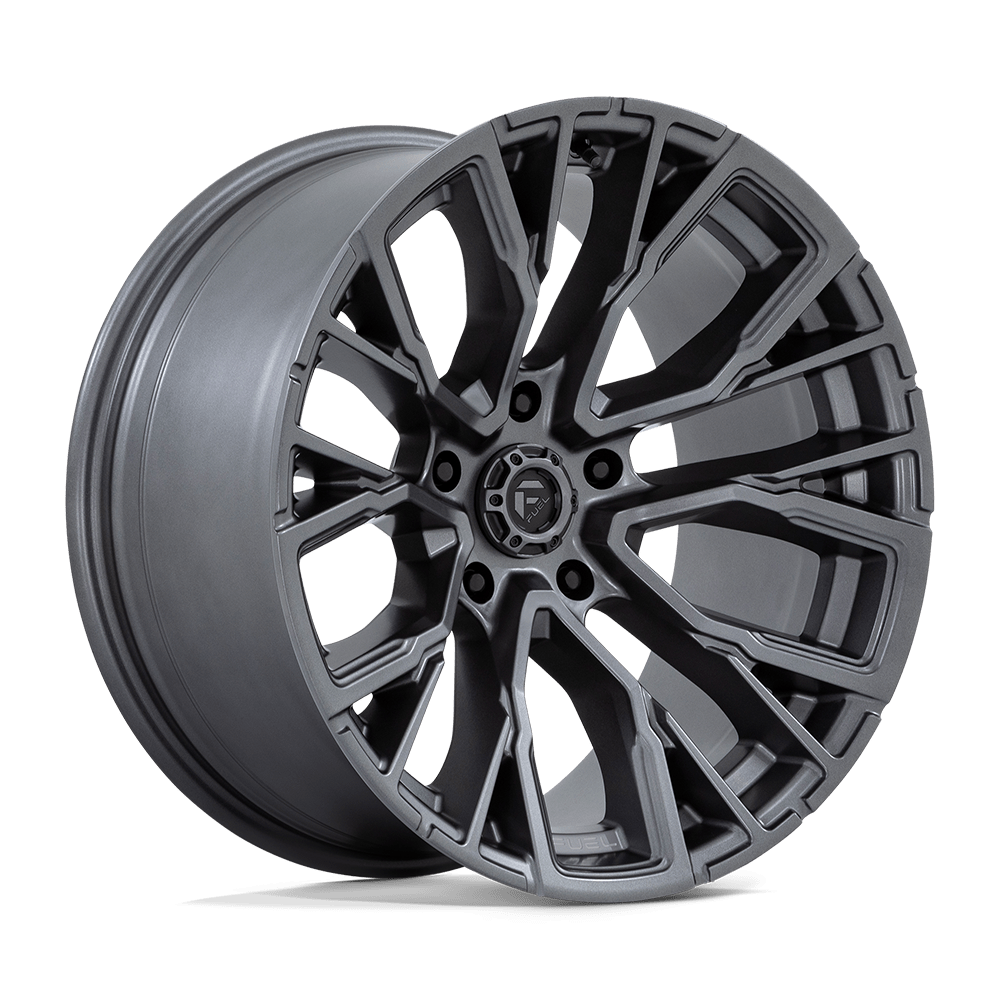 Fuel 1PC D848 REBAR MATTE GUNMETAL 20X10