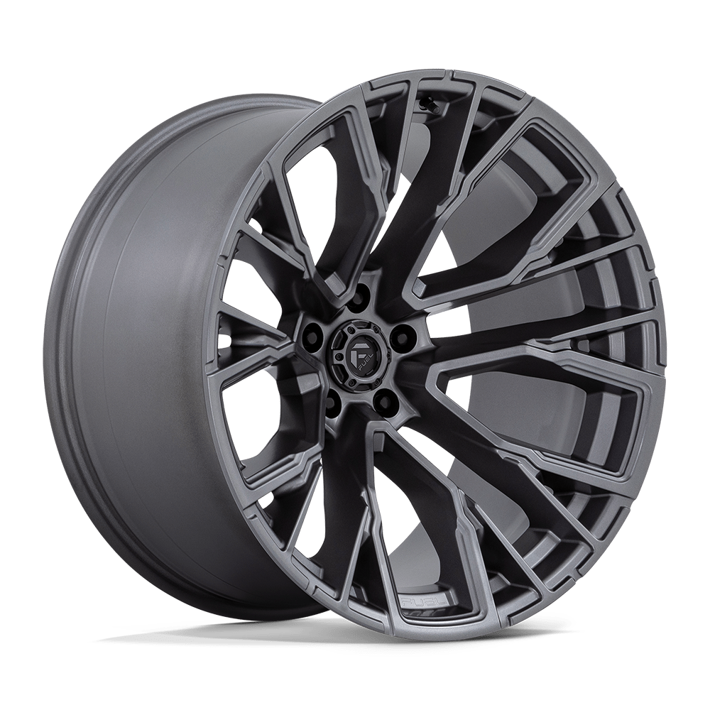 Fuel 1PC D848 REBAR MATTE GUNMETAL 22X12