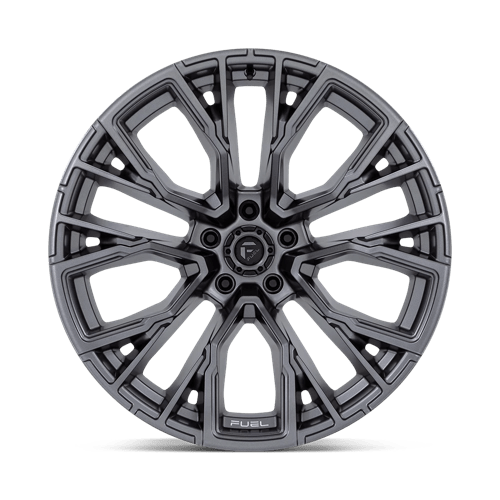 Fuel 1PC D848 REBAR MATTE GUNMETAL 22X12