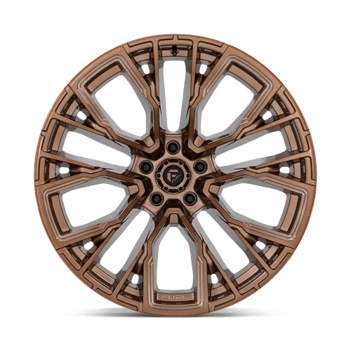 Fuel 1PC D850 REBAR PLATINUM BRONZE MILLED 22X12