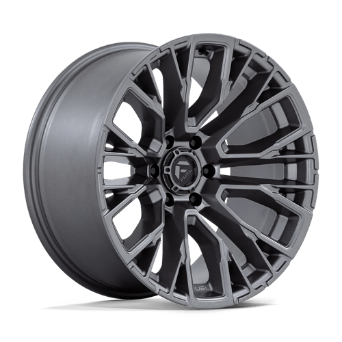 Fuel 1PC D848 REBAR MATTE GUNMETAL 20X10