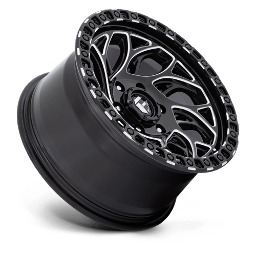 Fuel 1PC D840 RUNNER OR GLOSS BLACK MILLED 15X8