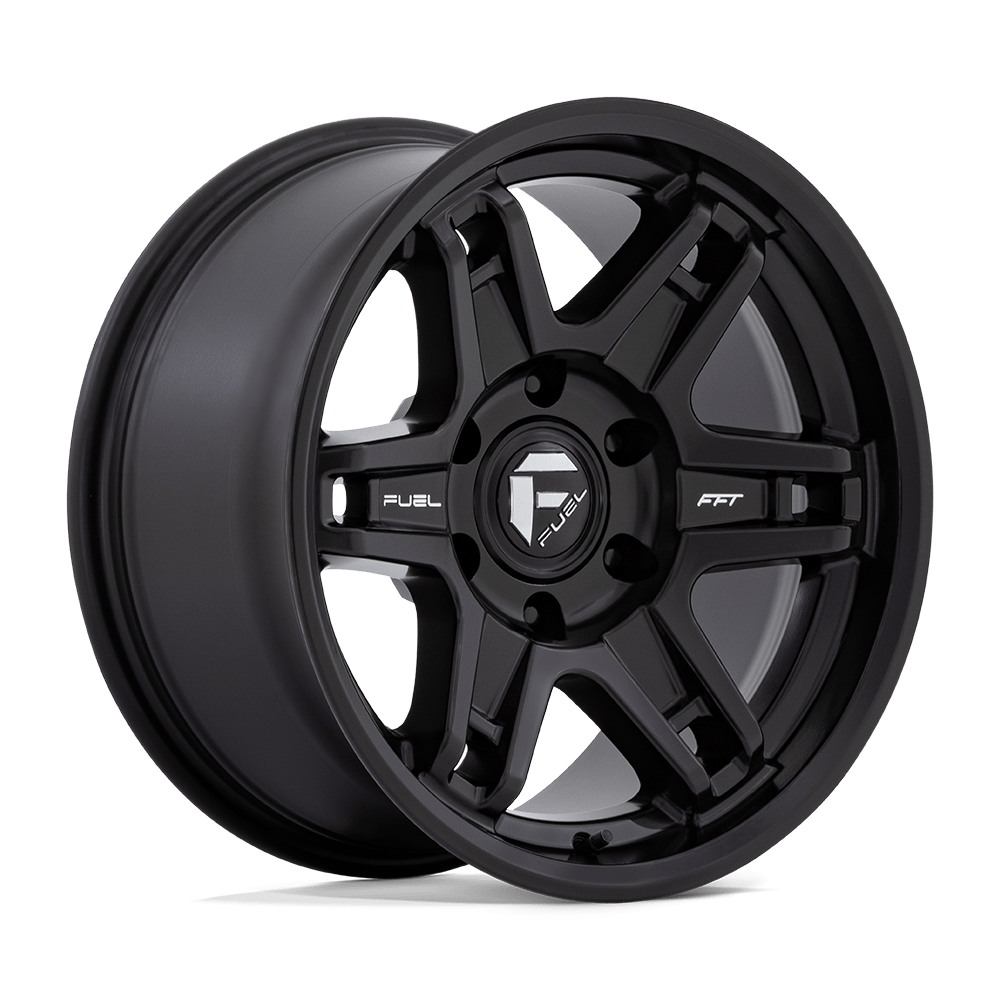 Fuel 1PC D836 SLAYER MATTE BLACK 17X9