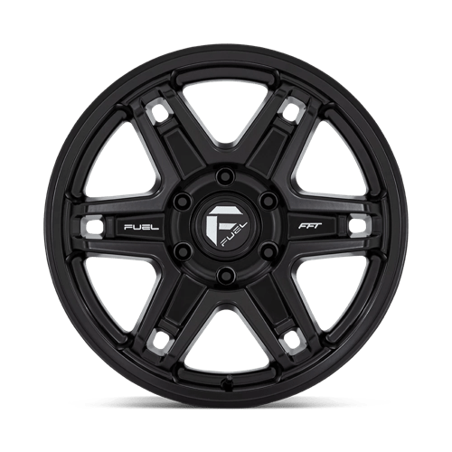Fuel 1PC D836 SLAYER MATTE BLACK 18X8.5