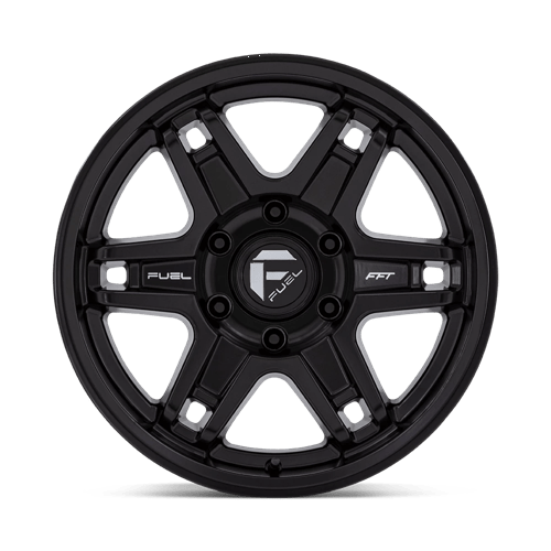 Fuel 1PC D836 SLAYER MATTE BLACK 17X9