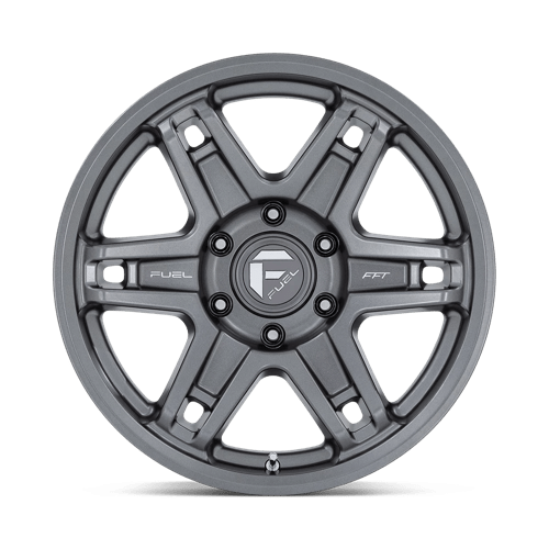 Fuel 1PC D838 SLAYER MATTE GUNMETAL 17X9