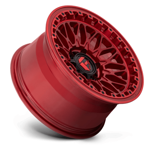 Fuel 1PC D758 TRIGGER CANDY RED 17X9