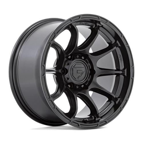 Fuel 1PC D791 VARIANT MATTE BLACK 17X9