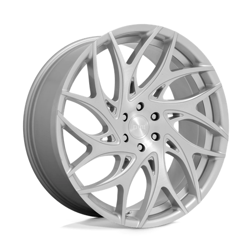 DUB 1PC S261 G.O.A.T. SILVER BRUSHED FACE 22X9
