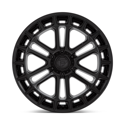 Fuel 1PC D718 HEATER MATTE BLACK 22X10