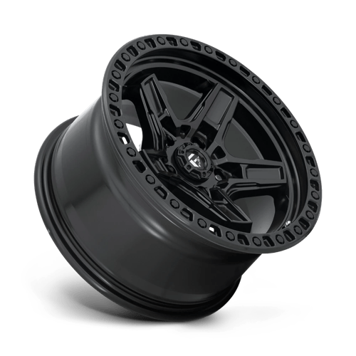 Fuel 1PC D697 KICKER MATTE BLACK 17X9
