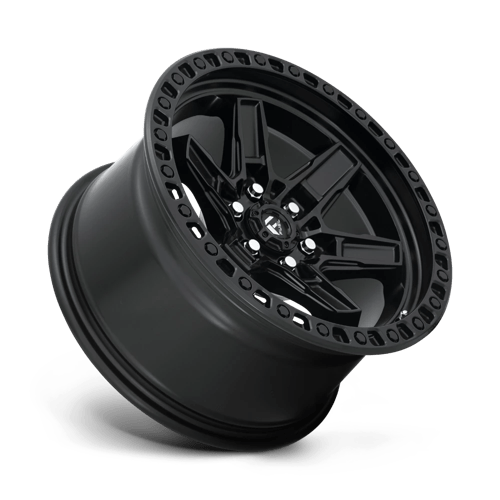 Fuel 1PC D697 KICKER MATTE BLACK 17X9