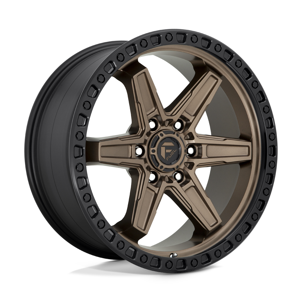 Fuel 1PC D699 KICKER MATTE BRONZE BLACK BEAD RING 20X9