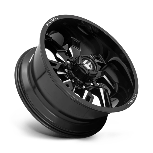 Fuel 1PC D747 LOCKDOWN GLOSS BLACK MILLED 22X10