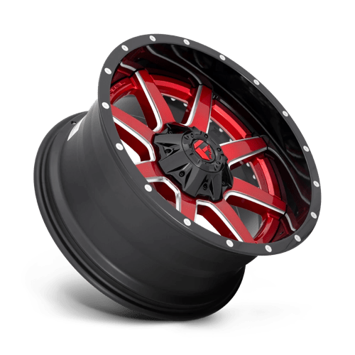 Fuel 2PC D250 MAVERICK GLOSS RED 22X12