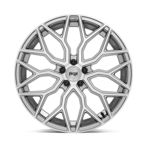 Niche 1PC M265 MAZZANTI ANTHRACITE BRUSHED TINT CLEAR 20X10.5