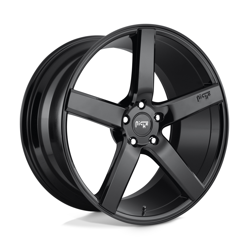 Niche 1PC M188 MILAN GLOSS BLACK 22X10