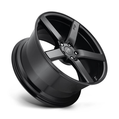 Niche 1PC M188 MILAN GLOSS BLACK 22X10