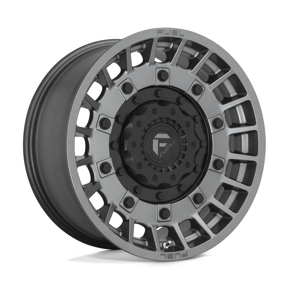 Fuel 1PC D726 MILITIA MATTE ANTHRACITE AND BLACK 20X9