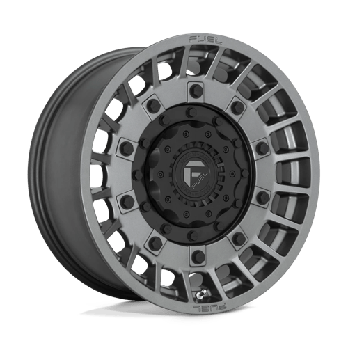 Fuel 1PC D726 MILITIA MATTE ANTHRACITE AND BLACK 20X9
