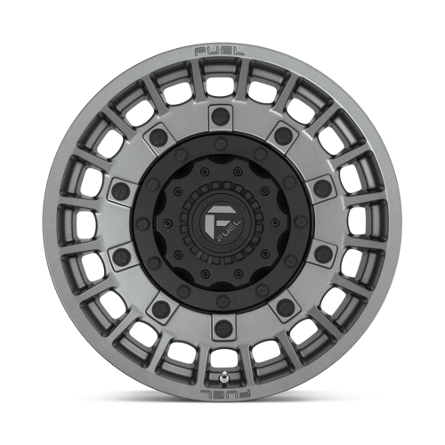 Fuel 1PC D726 MILITIA MATTE ANTHRACITE AND BLACK 20X9