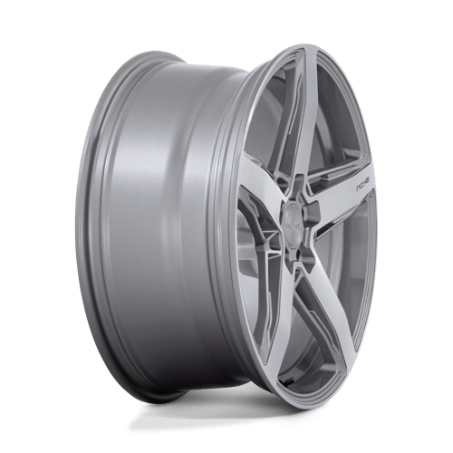 Niche 1PC M270 TERAMO ANTHRACITE BRUSHED FACE TINT CLEAR 20X11