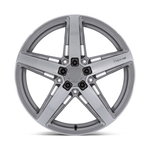 Niche 1PC M270 TERAMO ANTHRACITE BRUSHED FACE TINT CLEAR 20X9