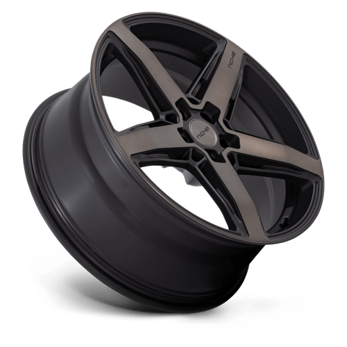 Niche 1PC M271 TERAMO MATTE BLACK WITH DOUBLE DARK TINT FACE 20X9.5