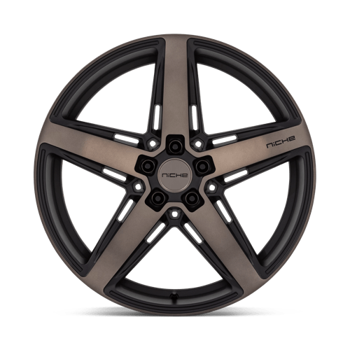 Niche 1PC M271 TERAMO MATTE BLACK WITH DOUBLE DARK TINT FACE 20X9