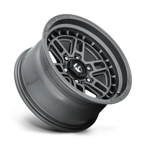 Fuel 1PC D668 NITRO MATTE GUN METAL 17X9