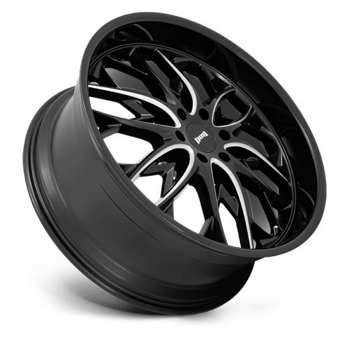 DUB 1PC S263 OG GLOSS BLACK MILLED 26X10