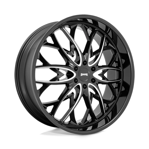 DUB 1PC S263 OG GLOSS BLACK MILLED 26X10
