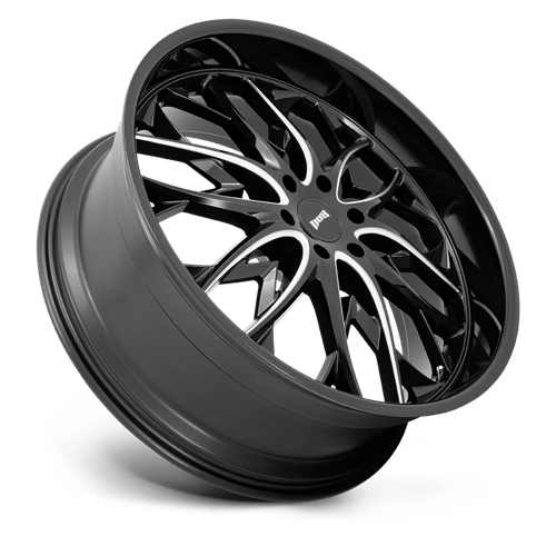 DUB 1PC S263 OG GLOSS BLACK MILLED 26X10