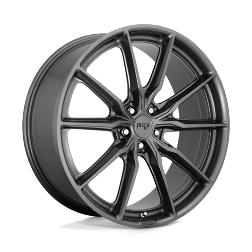 Niche 1PC M239 RAINIER MATTE ANTHRACITE 22X9