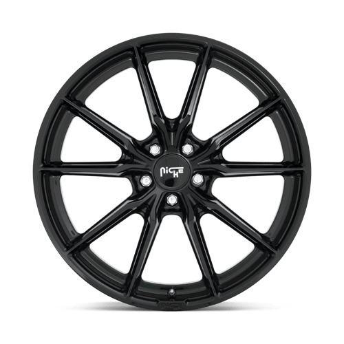 Niche 1PC M240 RAINIER GLOSS BLACK 19X9.5