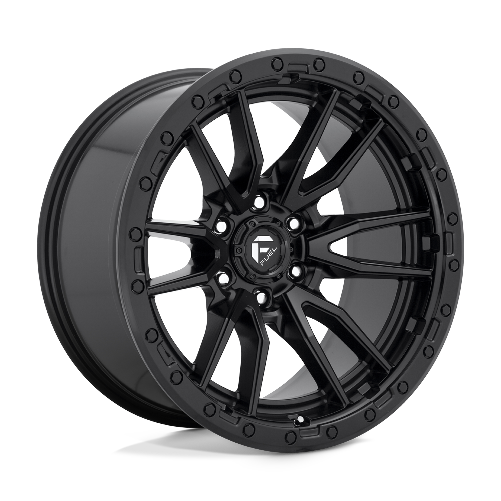 Fuel 1PC D679 REBEL MATTE BLACK 20X10