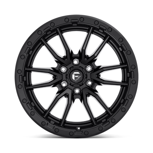 Fuel 1PC D679 REBEL MATTE BLACK 20X10