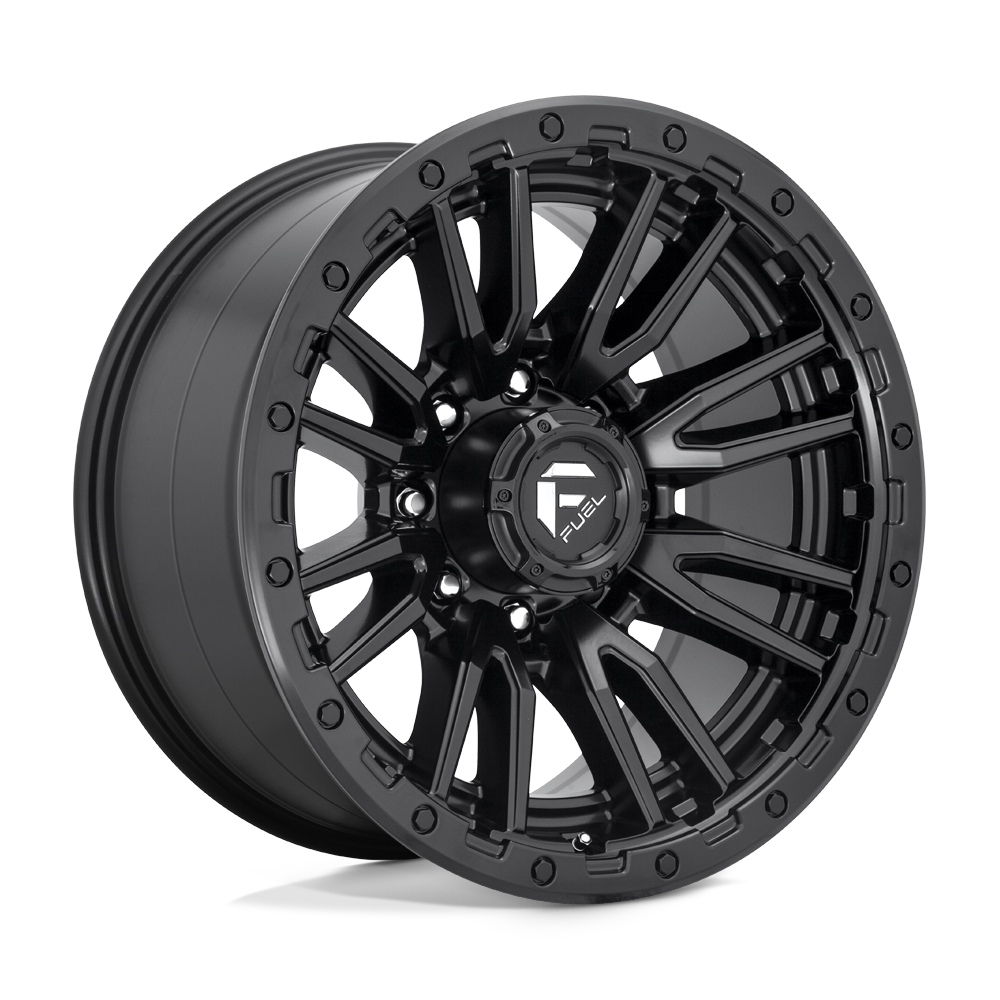 Fuel 1PC D679 REBEL MATTE BLACK 20X10