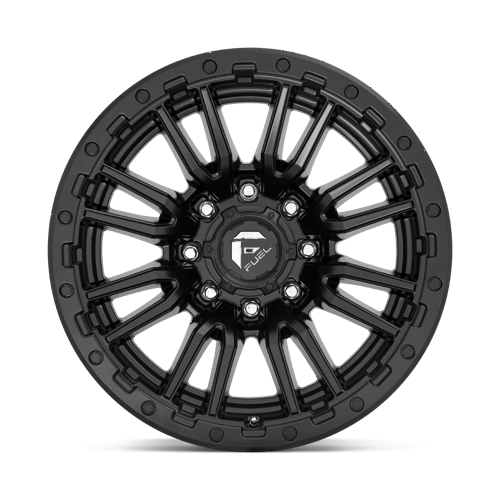 Fuel 1PC D679 REBEL MATTE BLACK 20X10