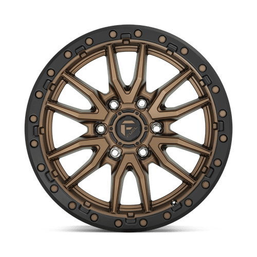 Fuel 1PC D681 REBEL MATTE BRONZE BLACK BEAD RING 20X9