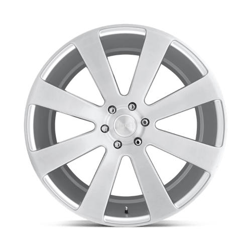 DUB 1PC S213 8-BALL GLOSS SILVER BRUSHED 24X10
