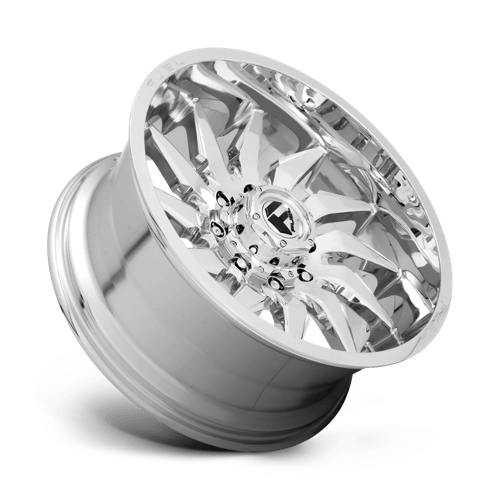 Fuel 1PC D743 SABER CHROME 22X10