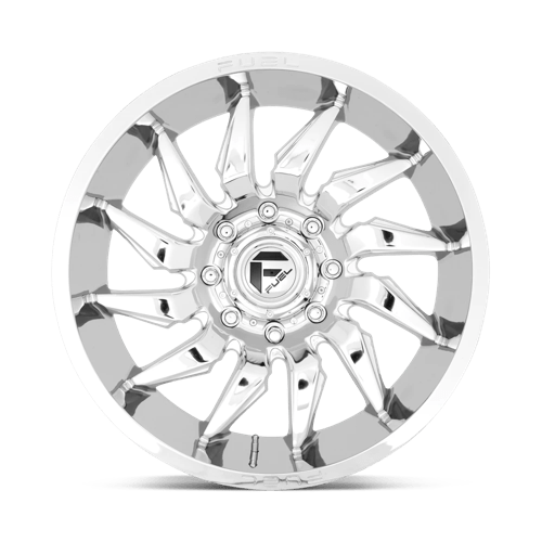 Fuel 1PC D743 SABER CHROME 22X10