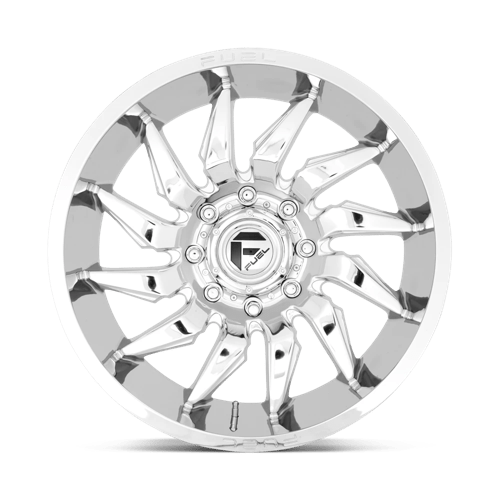 Fuel 1PC D743 SABER CHROME 20X10