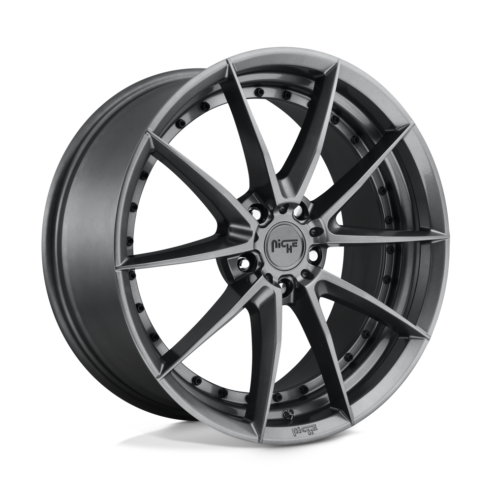 Niche 1PC M197 SECTOR GLOSS ANTHRACITE 20X9