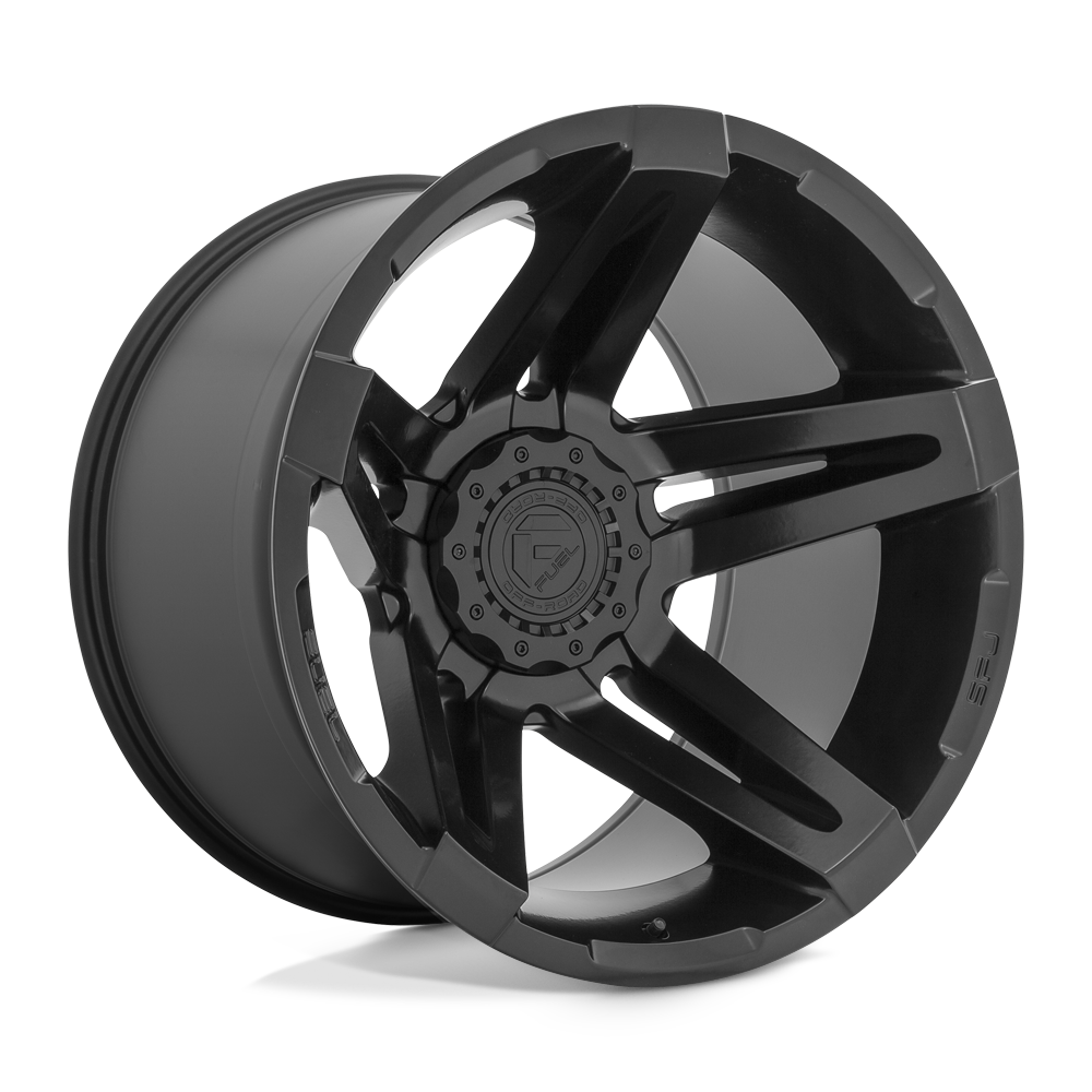 Fuel 1PC D763 SFJ MATTE BLACK 22X14
