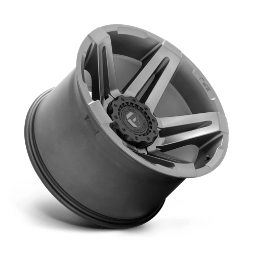 Fuel 1PC D764 SFJ MATTE GUN METAL 20X12