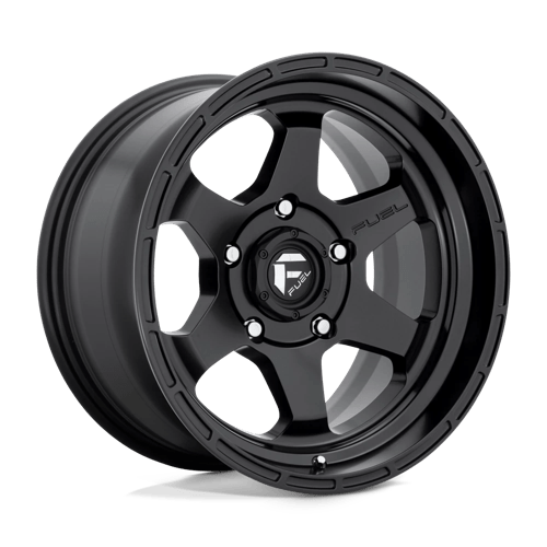 Fuel 1PC D664 SHOK MATTE BLACK 17X9